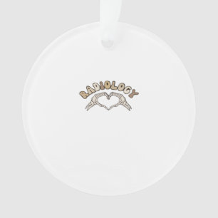 Radiologie Skelet Hart Handen Klassiek Ornament
