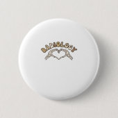 Radiologie Skelet Hart Handen Klassiek Ronde Button 5,7 Cm (Voorkant)