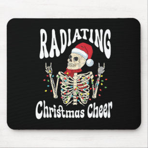 Radiologie Straalt Kerstsfeer uit Röntgenstraling Muismat