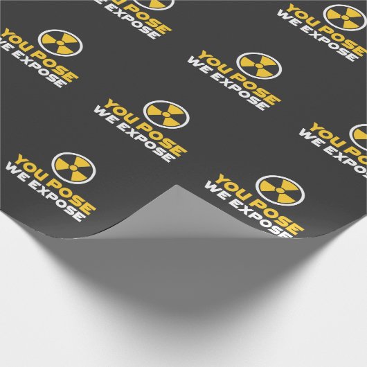 Radiologie Tech Gift Radioactive Nuclear Cadeaupapier (Hoek)