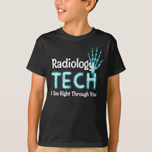 Radiologie Tech Humor X Ray T-shirt (Voorkant)