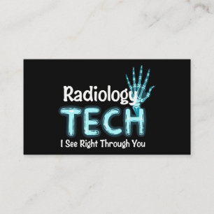 Radiologie Tech Humor X Ray Visitekaartje