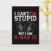 Radiologie Tech ik kan geen stommerik technologie  Kaart (Gele Bloem)