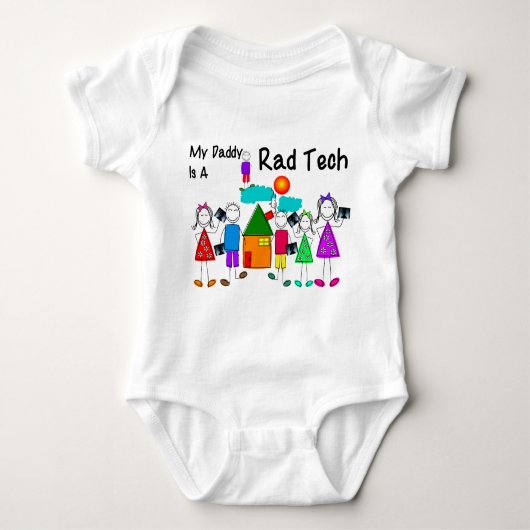 Radiologie Tech Kinder and Infants T-Shirts (Voorkant)