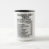Radiologie Tech Nutrition Facts Mok (Midden)
