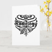 Radiologie Tech Rad Nurse Flower Technoloog Xray Kaart (Gele Bloem)