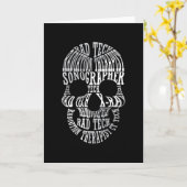 Radiologie Tech Rad Tech Skull Technoloog Xray Kaart (Gele Bloem)