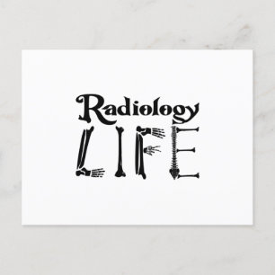 Radiologie Tech Radiology Life Technoloog Xray Briefkaart