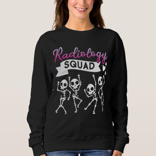 Radiologie Tech Squad X Ray Tech Radiografie Trui (Voorkant)