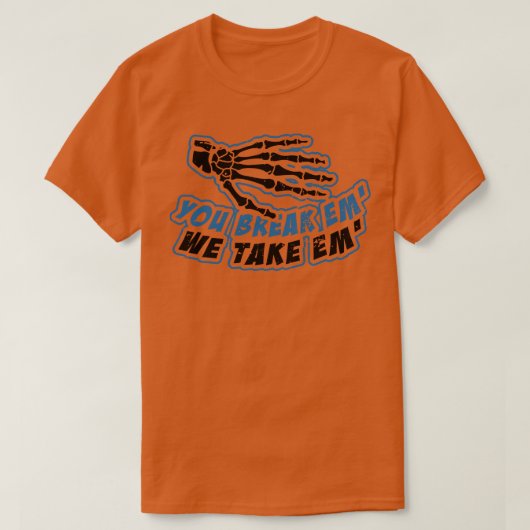 Radiologie Tech T-shirt (Design voorkant)