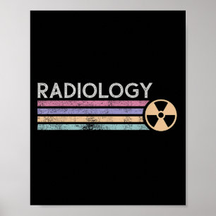 Radiologie Tech Toekomst Radioloog X-ray Tech Skel Poster