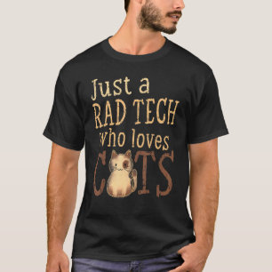Radiologie Technicus Kat Radioloog Röntgenstralin T-shirt