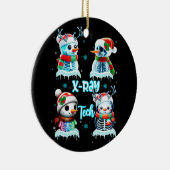Radiologie Technicus X Ray Tech Grappige Kerst Cu Keramisch Ornament (Rechts)