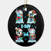 Radiologie Technicus X Ray Tech Grappige Kerst Cu Keramisch Ornament (Links)