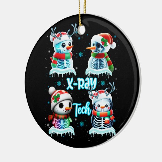 Radiologie Technicus X Ray Tech Grappige Kerst Cu Keramisch Ornament (Links)
