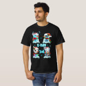 Radiologie Technicus X Ray Tech Grappige Kerst Cu T-shirt (Voorkant volledig)