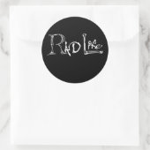 Radiologie Technoloog Rad Life Ronde Sticker (Tas)