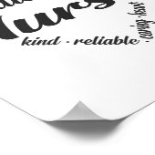 Radiologie Zurse Heart Word Cloud Poster (Hoek)