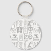 Radiologiegeschenken Sleutelhanger (Achterkant)