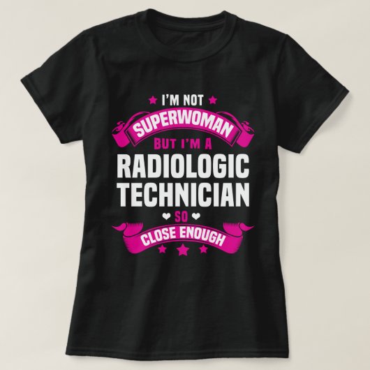 Radiologisch technicus t-shirt (Design voorkant)