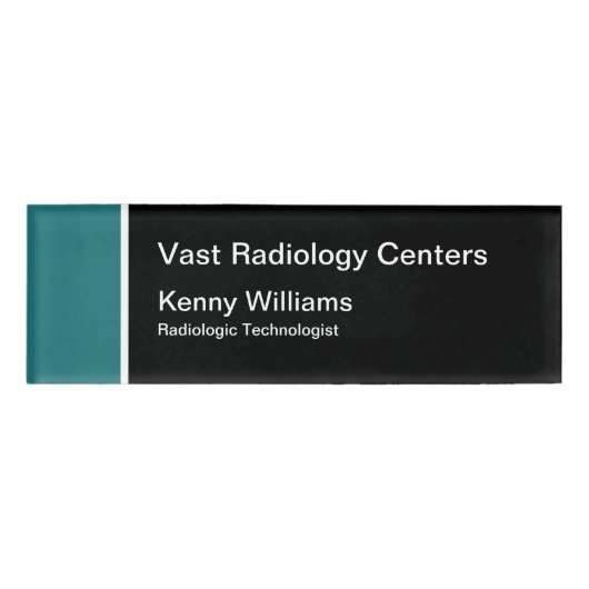 Radiologisch Technoloog Naambadge (Voorkant)