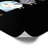 Radiologisch technoloog Rad Tech Goose Minimalist Poster (Hoek)