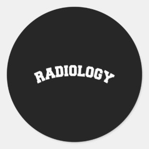 Radiologisch Technoloog Rad Tech Ray Ronde Sticker