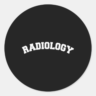 Radiologisch Technoloog Rad Tech Ray Ronde Sticker