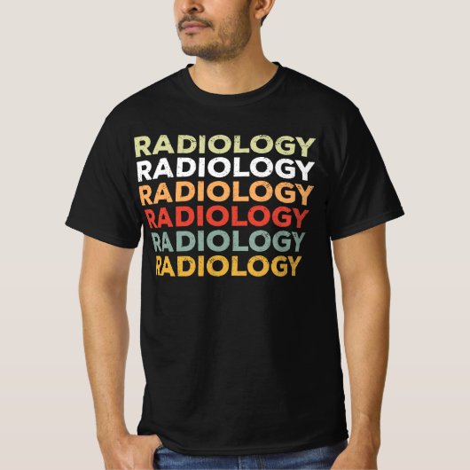 Radiologisch Technoloog, Radiologie, Röntgenstraal T-shirt (Voorkant)