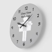 Radiologisch thema Kantoor of laboratorium Grote Klok (Hoek)