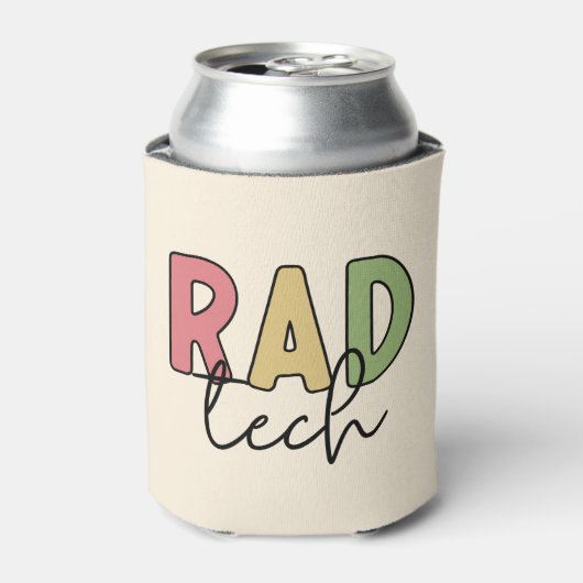 radiologische radiologie radioloog Rad Tech Blikjeskoeler (Blikje Voorkant)