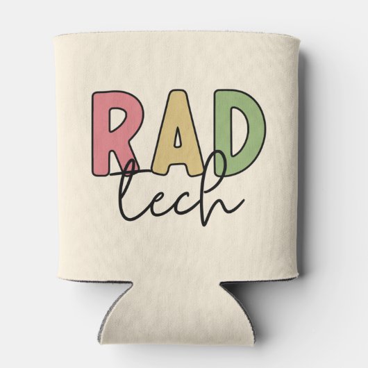 radiologische radiologie radioloog Rad Tech Blikjeskoeler (Achterkant)