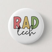 radiologische radiologie radioloog Rad Tech Ronde Button 5,7 Cm (Voorkant)