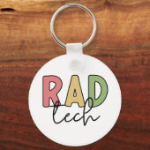 radiologische radiologie radioloog Rad Tech Sleutelhanger (Voorkant)