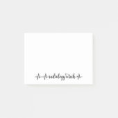 Radiologische Technologie Tech Heartbeat Post-it® Notes (Voorkant)