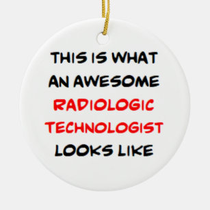 radiologische technoloog, geweldige keramisch ornament