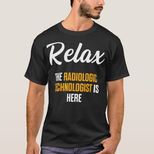 Radiologische Technoloog Rad Tech Rela Radiologie T-shirt (Voorkant)
