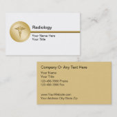 Radiologische Visitekaartjes (Voorkant / Achterkant)