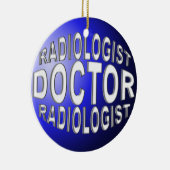 RADIOLOGIST CHRISTMAS ORNAMENT BLUE (Rechts)