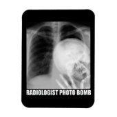 RADIOLOGIST FOTO BOMB MAGNEET (Verticaal)