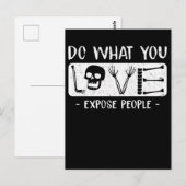 Radiologist Humor Skeleton Xray Radiology Briefkaart (Voorkant / Achterkant)