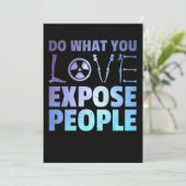 Radiologist Joke Funny Radiology Humor Rad Tech Kaart (Staand voorkant)