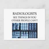 RADIOLOGisT-radiologie Briefkaart (Voorkant)