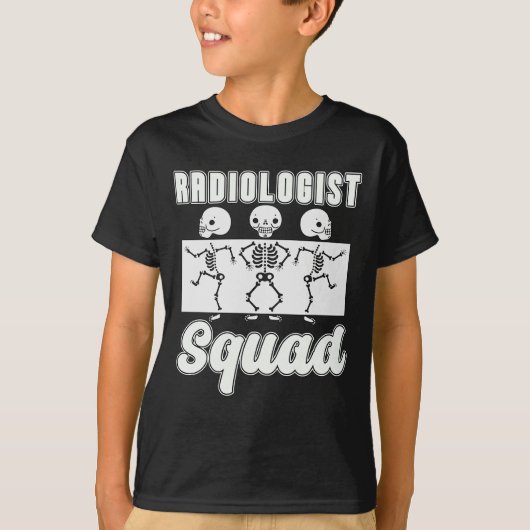 Radiologist Squad Radiologie Röntgenstraal Technis T-shirt (Voorkant)