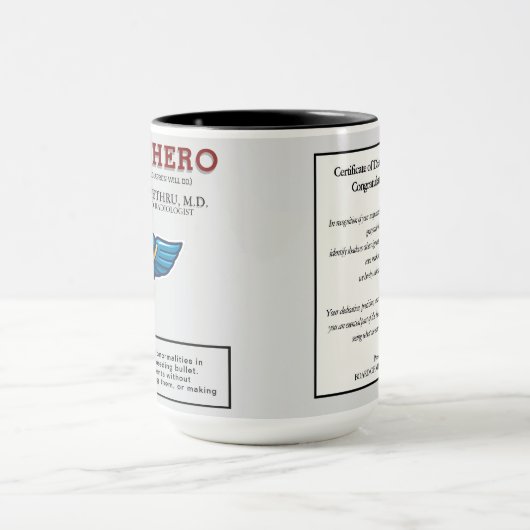 Radiologist Superhero – Funny Medical Gift  Mok (Midden)