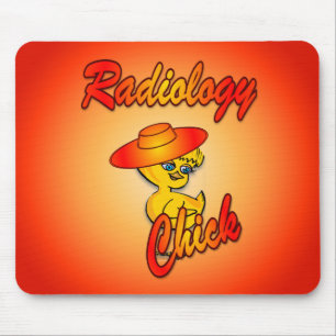 Radiology chick #5 muismat