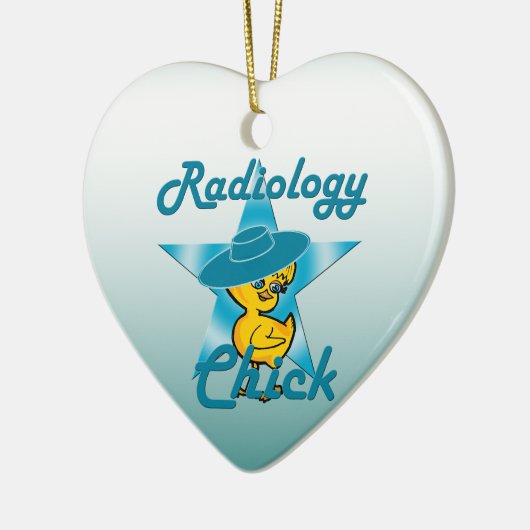 Radiology Chick #7 Keramisch Ornament (Links)