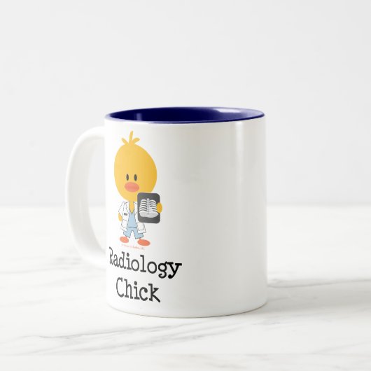 Radiology Chick Mok
Tweekleurige Koffiemok (Voorkant links)