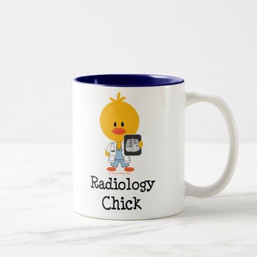 Radiology Chick Mok
Tweekleurige Koffiemok (Rechts)