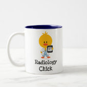 Radiology Chick Mok
Tweekleurige Koffiemok (Links)